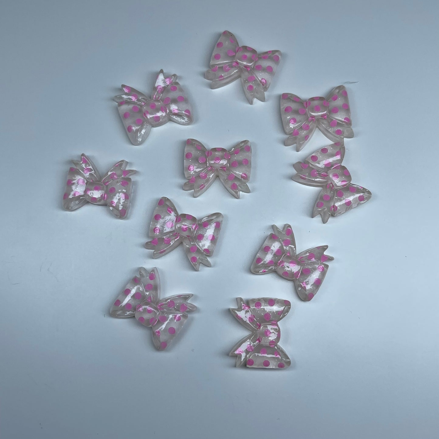 Minnie Mouse bow (white)