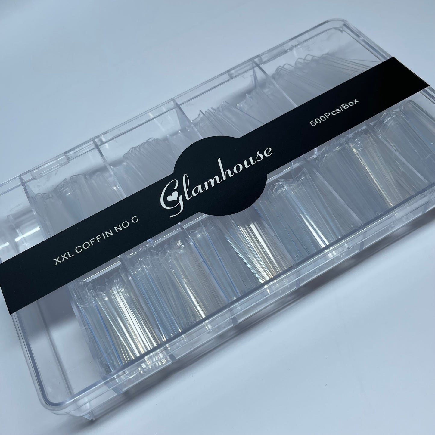 2xl Coffin glam tips (box)