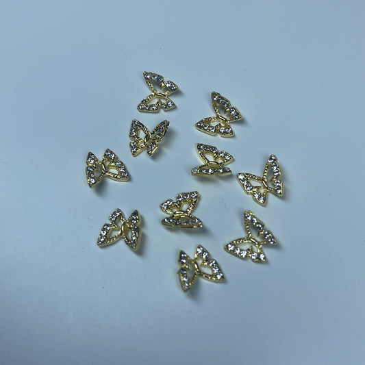 Bling butterfly ( gold )