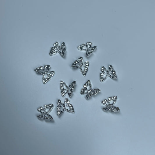 Bling butterfly ( silver )